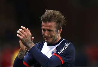 <p>Beckham se aposentou no mês passado</p>