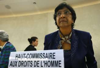 "Existe uma alta possibilidade de que o direito humanitário internacional tenha sido violado, o que pode constituir crimes de guerra", disse Navi Pillay