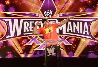 Hulk Hogan foi um dos apresentadores do Wrestlemania de 2014
