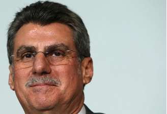 Romero Jucá durante entrevista coletiva
20/05/2016 REUTERS/Adriano Machado