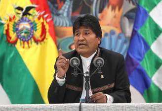 Evo Morales concede coletiva de imprensa em La Paz