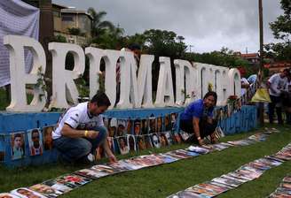 Protesto em Brumadinho em janeiro 
REUTERS/Cristiane Mattos