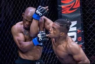 Patolino enfrenta Nkazimulo Zulu em duelo que poderá definir o próximo desafiante ao cinturão da categoria (Foto: divulgação EFC)