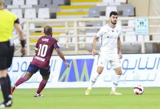 Glauber foi vendido pelo Botafogo ao Al-Nasr em 2019 e marcou na última partida do clube (Divulgação/Al Nasr)