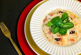 ARROZ DE BACALHAU "A FUGIR" COM RÚCULA