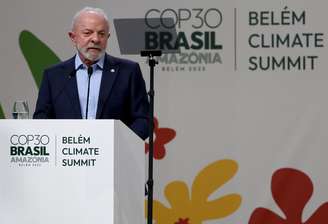 Presidente Luiz Inácio Lula da Silva (PT) discursou durante a abertura da Cúpula de Líderes da COP30