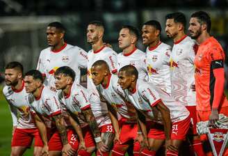 Jogadores do Red Bull Bragantino. 