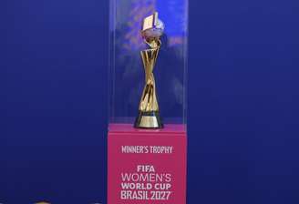Evento no museu da FIFA (Freedom Tower), Miami para celebração ao começo da contagem regressiva de um ano para a Copa do Mundo Feminina FIFA 2027.