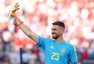 Unai Simón se destacou na Copa do Mundo (Photo by Carl Recine/Getty Images)