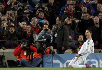 Para a irritação da torcida do Barcelona, Cristiano Ronaldo foi o nome do jogo no Camp Nou