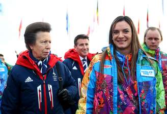 Isinbayeva compareceu ao Jogos de Inverno de Sochi