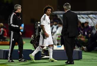Marcelo sentiu lesão muscular na final do Mundial de Clubes