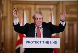 Premiê britânico, Boris Johnson
22/03/2020
Ian Vogler/Pool via REUTERS