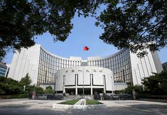 Sede do banco central da China em Pequim. 
28/09/2018
REUTERS/Jason Lee - RC1A438B3950
