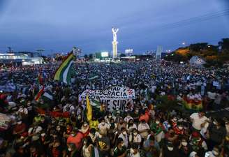 Protestos em Santa Cruz, Bolívia
15/03/2021
REUTERS/Lesly Moyano 