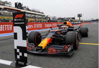 Max Verstappen vai sair da ponta do grid em Paul Ricard 