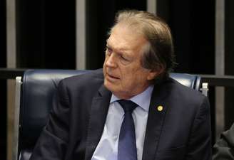 Luciano Bivar, presidente do União Brasil, em sessão solene do Congresso