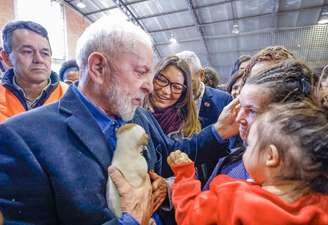 Presidente esteve no Rio Grande do Sul e reclamou indiretamente da ausência de chefes do Legislativo