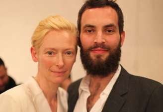 Tilda Swinton e Sandro Kopp