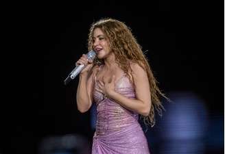 Shakira se apresentou no Morumbis, em São Paulo, na noite da última quinta-feira, 13.