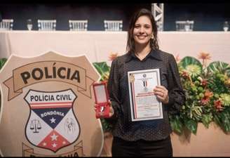 Professora Juliana Mattos de Lima Santiago, morta na noite de ontem, em sala de aula, por aluno do curso de direito