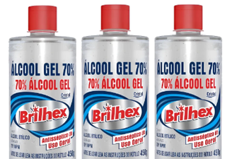 Anvisa mandar recolher Álcool 70° Brilhex