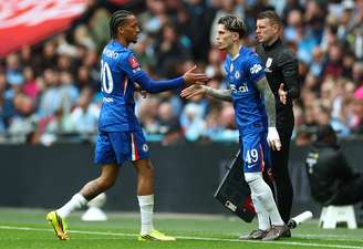 João Pedro é substituído por Garnacho na derrota do Chelsea para o Manchester City na final da Copa da Inglaterra