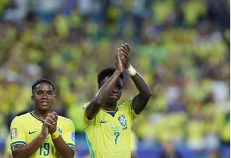Vini Jr. e Endrick são os mais queridos jogadores da seleção brasileira.