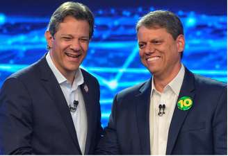 Fernando Haddad e Tarcísio de Freitas disputam o governo de São Paulo