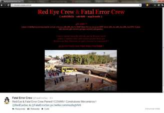 Site da construtora Cowan, construtora responsável pela obra do viaduto que desabou em Belo Horizonte (MG) e deixou dois mortos, foi invadido por hackers