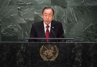 Ban Ki-moon lembrou que, no final da Segunda Guerra, eram os cidadãos europeus que "procuravam a ajuda do mundo"