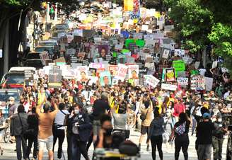 Manifestantes protestam contra morte de Rayshard Brooks em Atlanta
15/06/2020
Alex Hicks Jr.-USA TODAY NETWORK