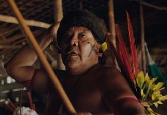 O xamã Davi  Kopenawa luta para preservar as tradições do povo Yanomami