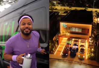 Hytalo Santos fez um vídeo em que apresentava a nova mansão aos seguidores