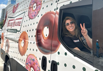 Cristiane Berna trabalhou como atendente do McDonald´s