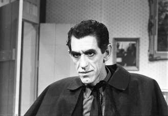 O ator Rui Rezende em gravação da novela 'Roque Santeiro' (1985)