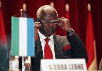 <p>O presidente Ernest Bai Koroma declarou estado de emergência pública em Serra Leoa em um pronunciamento</p>