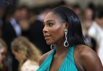 Serena Williams durante evento no Metropolitan Museum of Art em Nova York 
 01/05/17    REUTERS/Lucas Jackson