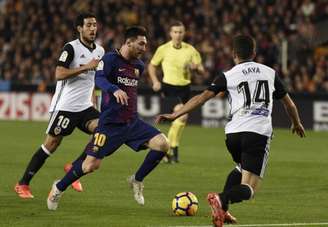 Messi não deve jogar pelo Barcelona (Foto: Jose Jordan / AFP)