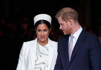 Princípe Harry e Meghan, duquesa de Sussex, na Abadia de Westminster
11/03/2019
REUTERS/Toby Melville