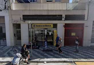 Agência do Banco do Brasil na Lapa.