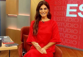 Andréia Sadi no comando do Estúdio i, da GloboNews