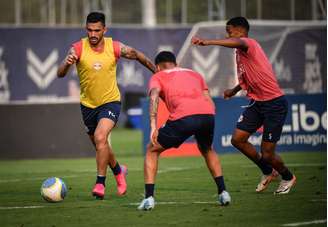 Raul, jogador o Red Bull Bragantino. 