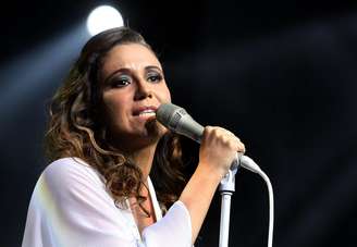 A cantora Maria Rita em 2012, quando cantou o repertório de Elis pela primeira vez