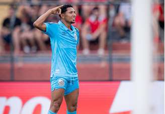 Rony na vitória do Santos contra o Noroeste 