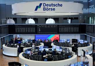 Bolsa de Frankfurt.
24 de março de 2026.  REUTERS/Tilman Blasshofer/Foto de Arquivo