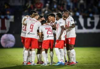 Jogadores do Red Bull Bragantino. 