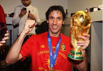 Capdevila comemora título da Copa do Mundo de 2010