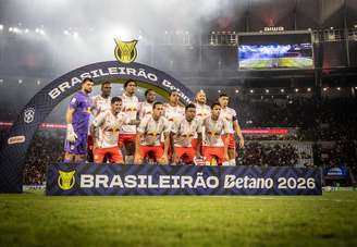 Jogadores do Red Bull Bragantino. 