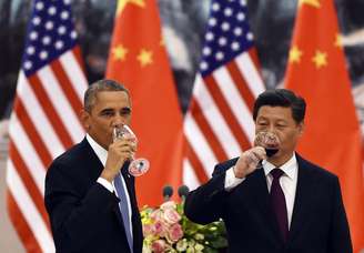 China e Estados Unidos anunciaram nesta quarta-feira um acordo histórico para a redução da emissão de gases do efeito estufa